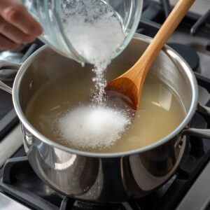 not disolving salt and sugar