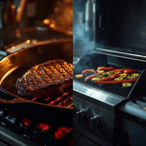 Cast Iron vs Stainless Steel Grilling: Pros & Cons