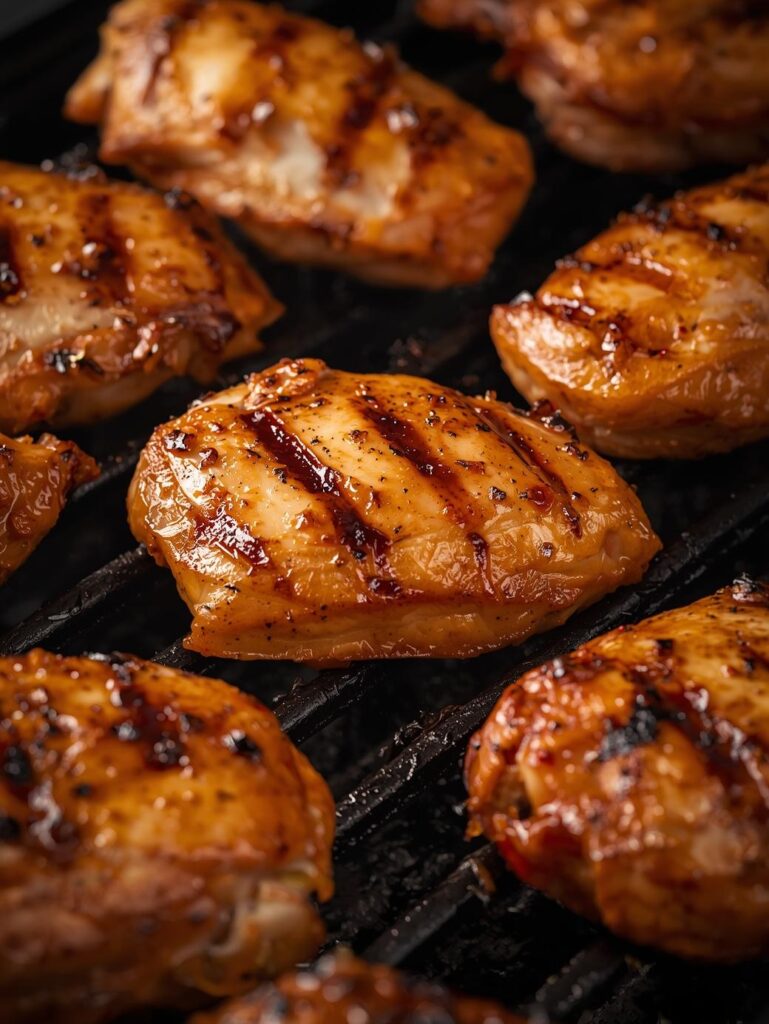 Grilling Chicken