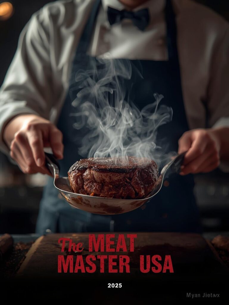 Smoking Steak