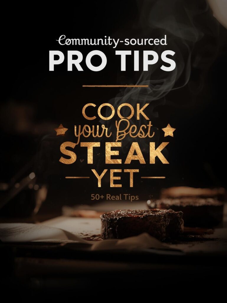 Community Sourced Pro Tips: Cook Your Best Steak Yet | 50+ Real Tips