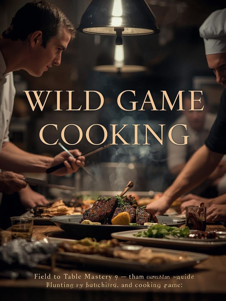 Wild Game Cooking: Field to Table Mastery – The Complete Guide to Hunting, Butchering, and Cooking Game